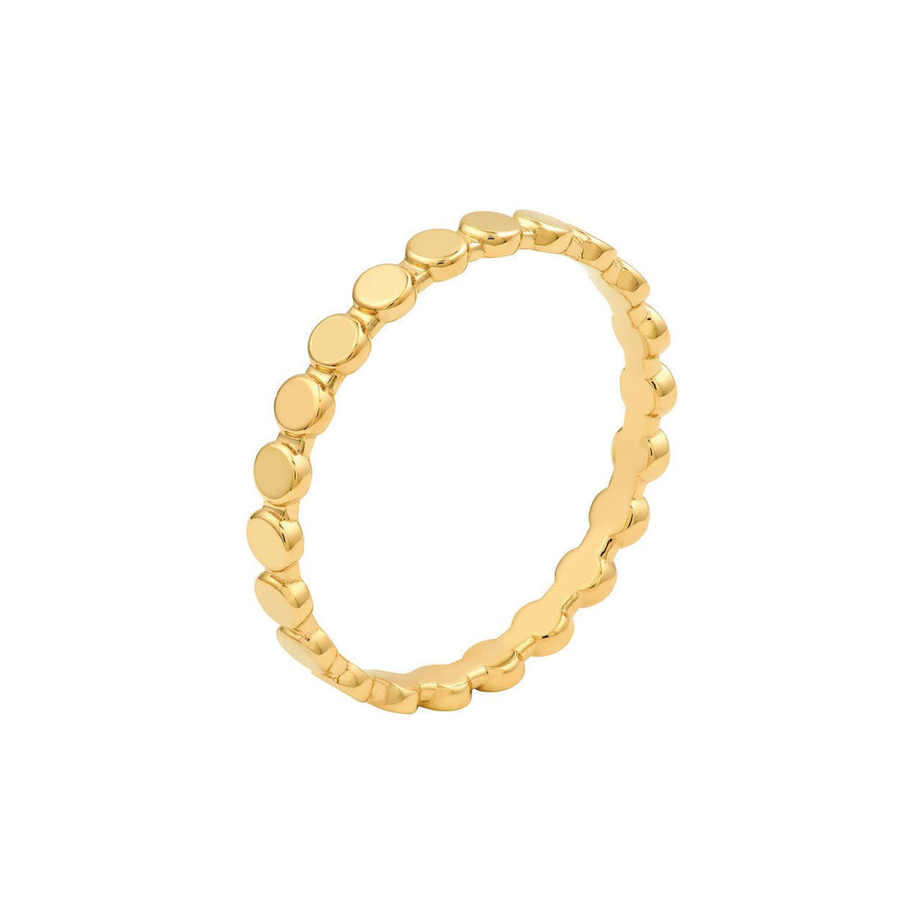 14K Gold Oval Fashion Band