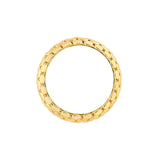 14K Gold Woven Scale Band