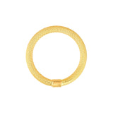 14K Gold Textured Diamond Cut Ring