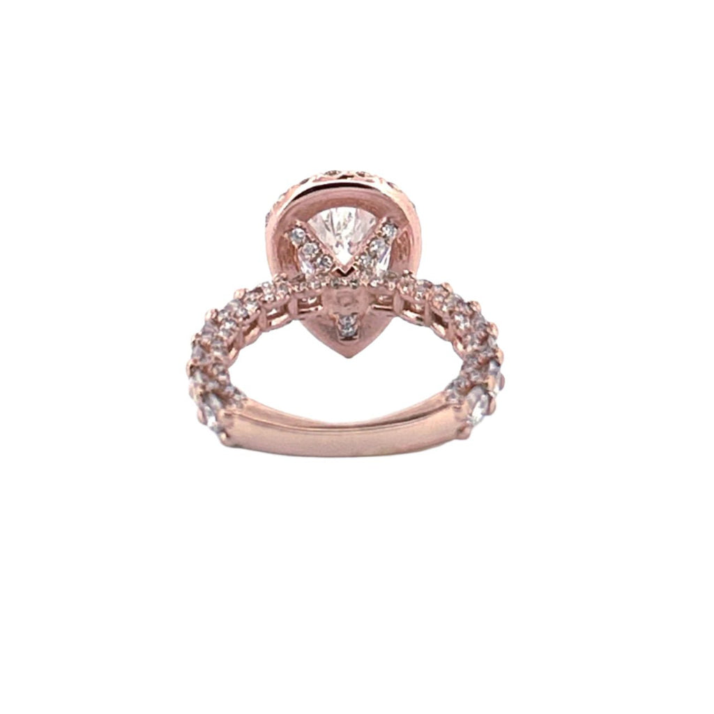 The 3.00 Carat Lab Grown PEARfect Ring