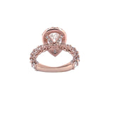 The 3.00 Carat Lab Grown PEARfect Ring