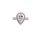The 3.00 Carat Lab Grown PEARfect Ring