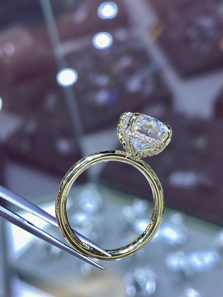 The Noelle Engagement Ring with 3.00 Carat Lab Grown Diamond