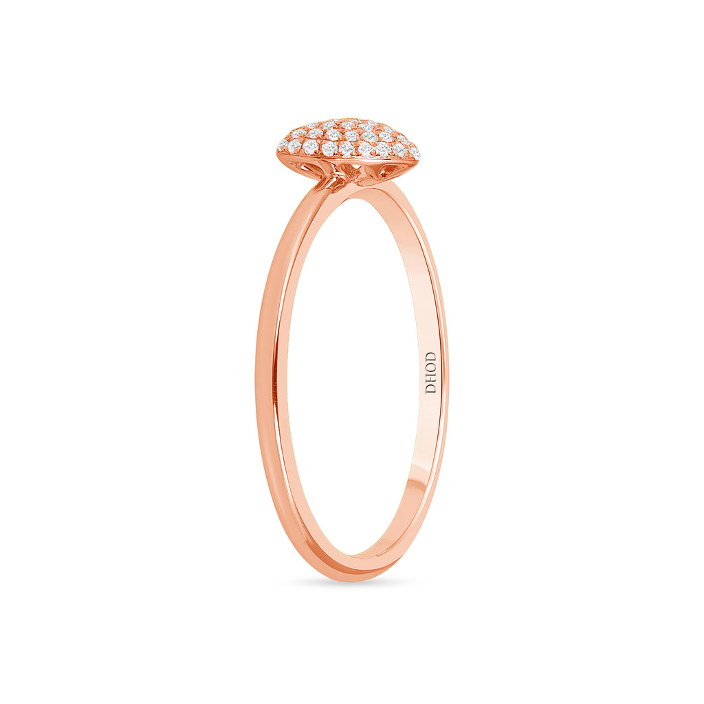 14K Gold Heart Shape Ring