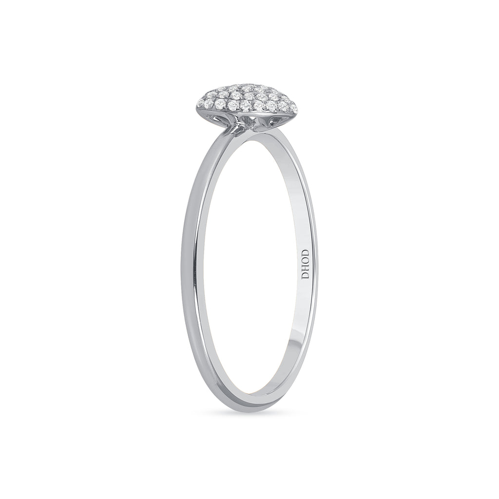 14K Gold Heart Shape Ring