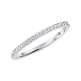 14K Gold 1MM Diamond Eternity Band