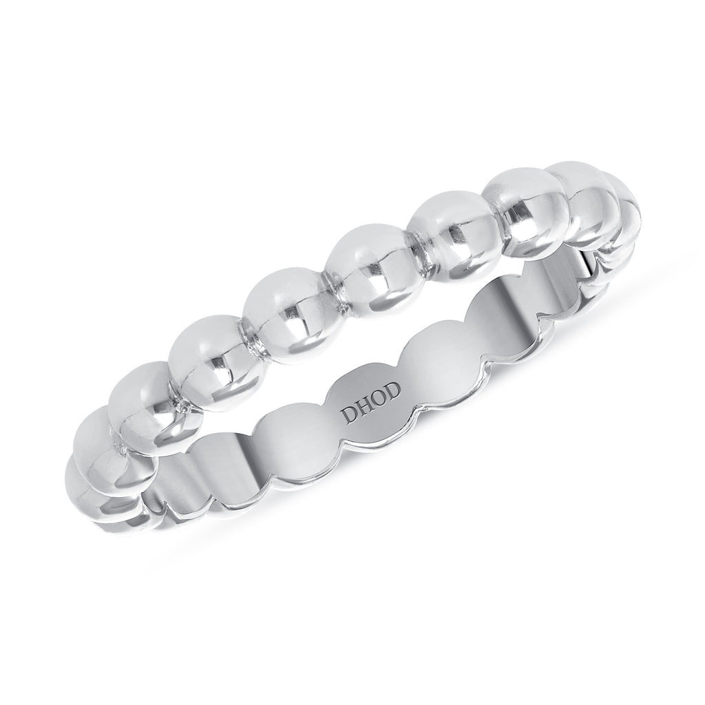 14K Gold Large Bubble Band