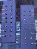 14K Gold 2.00 Carat Lab Grown Diamond Studs