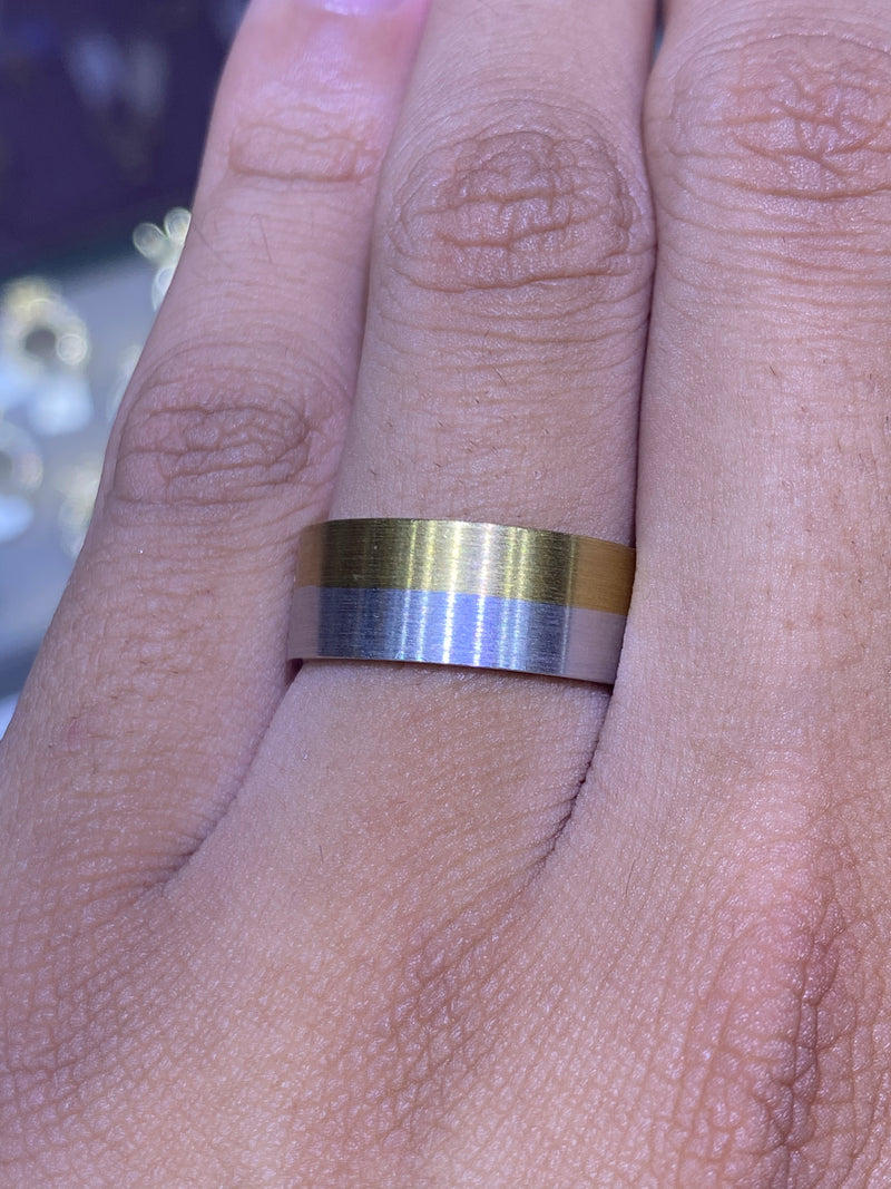 14K Gold Simon Band