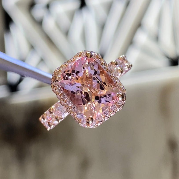 rose gold diamond dress ring Bubbles Diamond Dress Ring 2.22ct in 18ct Rose Gold