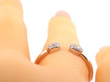 14K Gold Diamond 2mm Fashion Ring Band