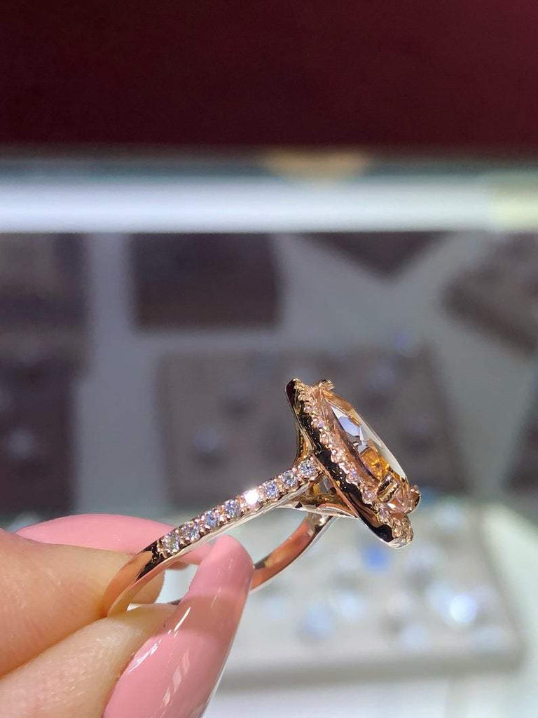 Morganite Engagement Ring