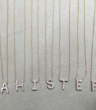 14K Gold Initial or Number Diamond Pendant