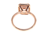 Gold Diamond Halo Ring