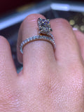 Lab Grown Emerald Cut Center Stone