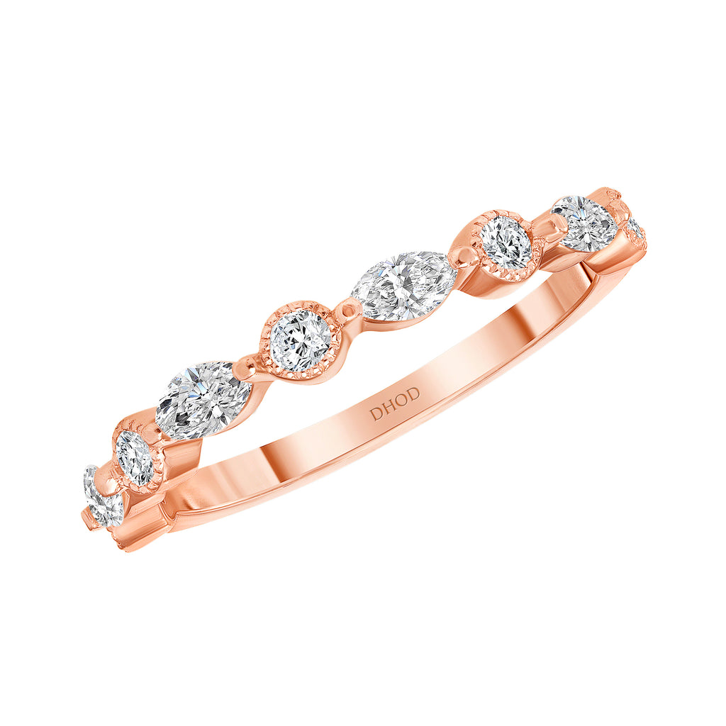 The Marquise Round Band