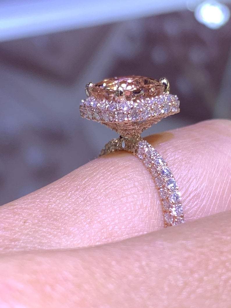 Diamond Halo Ring