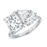 Moissanite Engagement Ring