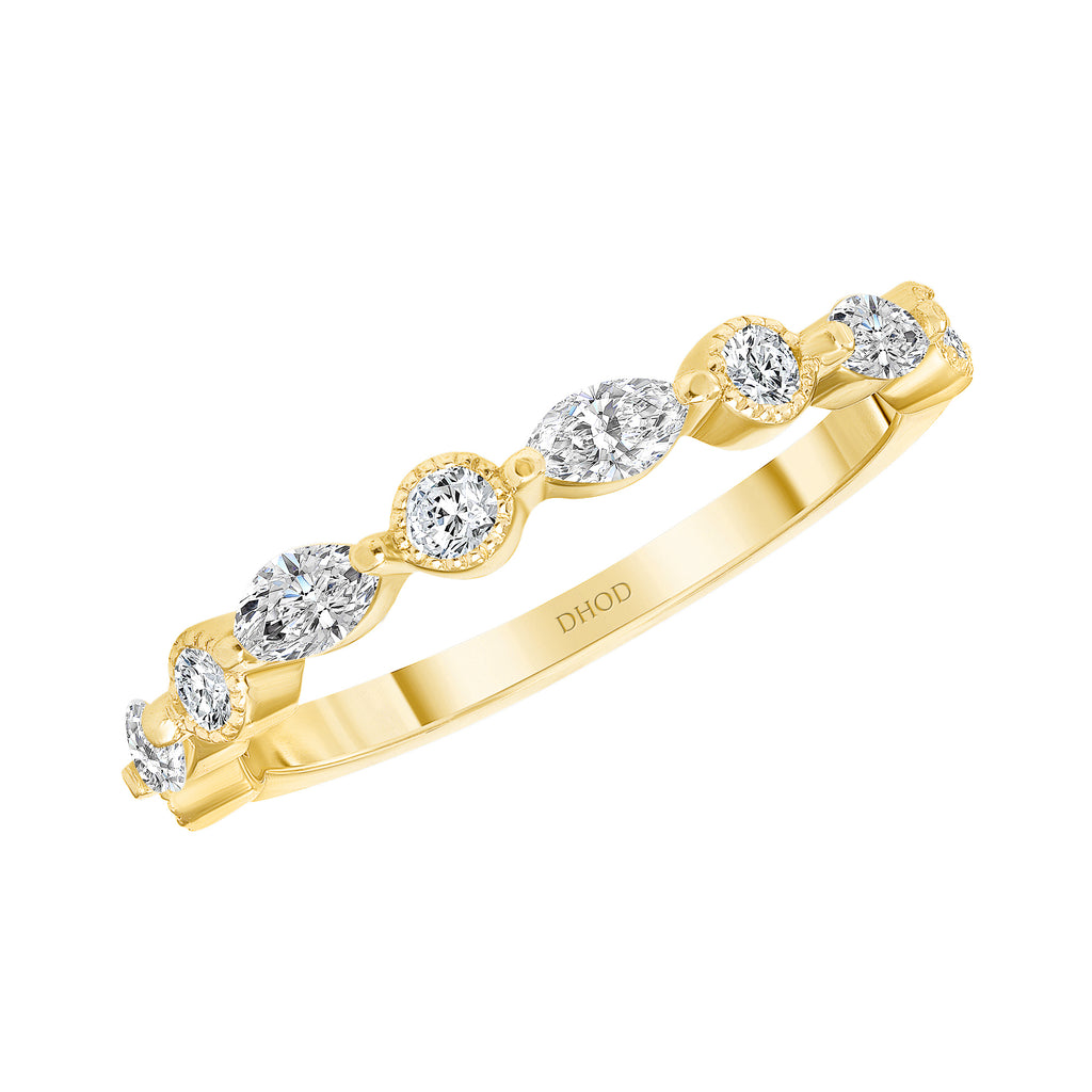The Marquise Round Band