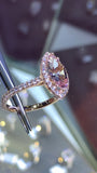 2k morganite engagement ring