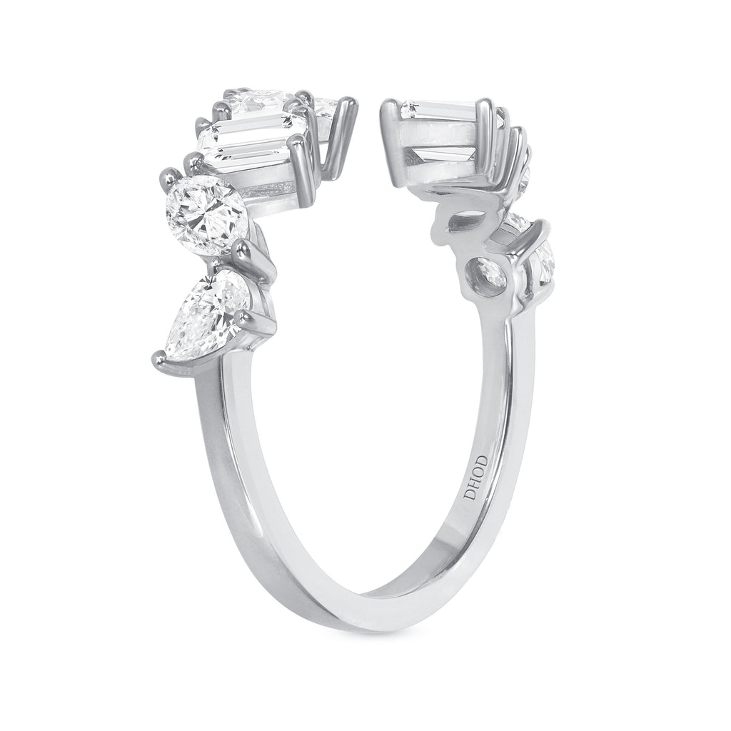 Large Open Diamond Ring