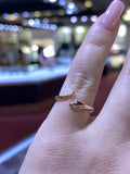 Gold Ring Snake Ring