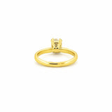 14K Gold 0.80 Carat Radiant Lab Grown Diamond Solitaire Engagement Ring