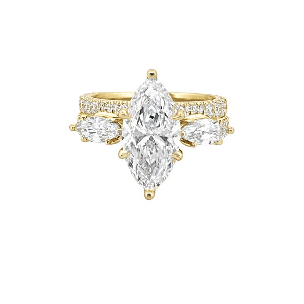 The 5.00 Carat Full Marquise 'Perfect Match' Set