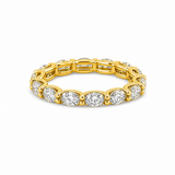 14K Gold Marquise Shared Prong Lab Grown Diamond Eternity Band