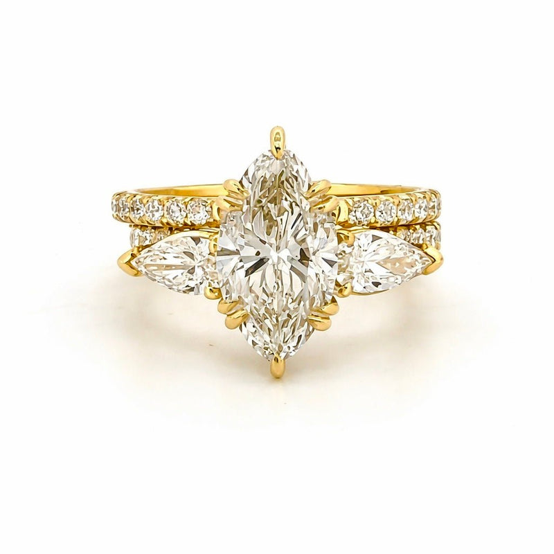 The 3.00 Carat Marquise 'Perfect Match' Set
