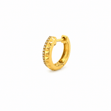 14K Gold Studded Diamond Earrings
