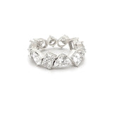 14K Gold Multi Shape Lab Grown Eternity Diamond Band