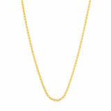 14K Gold Bead Chain Necklace