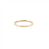 14K Gold Squared Diamond Cut Fashion Band