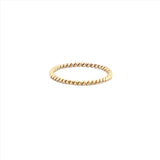 14K Gold Roped Style Band