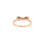 14K Gold Bow Ring