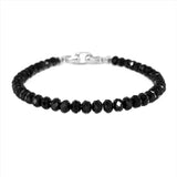 14K Gold Black Spinel Bracelet