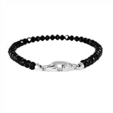 14K Gold Black Spinel Bracelet