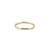 14K Gold 1.3MM Fashion Diamond Cut Band