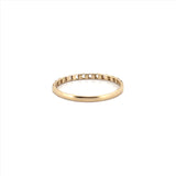 14K Yellow Gold Mini Cuban Band