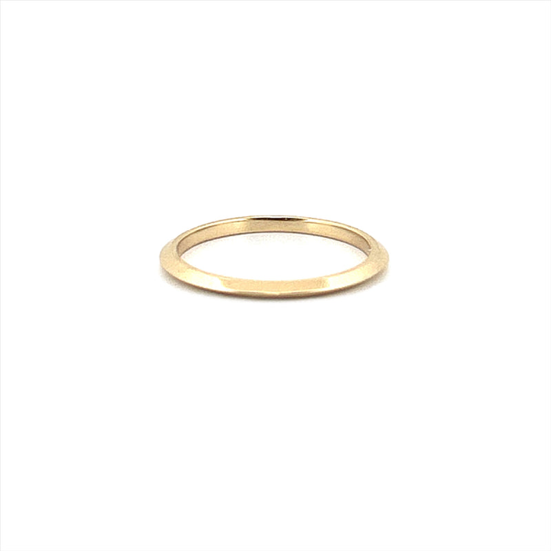 14K Gold Edged Band