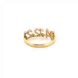 14K Gold Special Date Diamond Ring