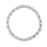 14K Gold 6MM Oval Lab Grown Diamond Tennis Bracelet