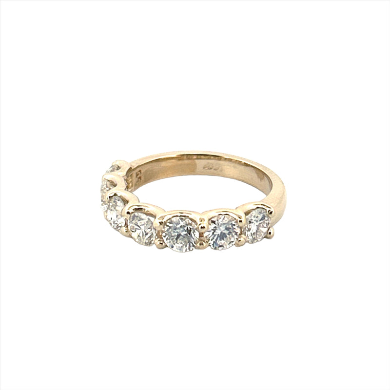 14K Gold 2.00 Carat Diamond Wedding Band
