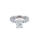 The Giselle Lab Grown Diamond Engagement Ring w/ 2.00 Carat Lab Grown Radiant Center Stone