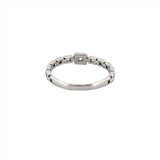 14K Gold Chain Fashion Band with Diamonds