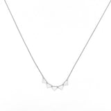 14K Gold Triangle Necklace