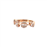 14K Gold Mixed Baguette Beauty Diamond Band