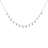 14K Gold Diamond By The Yard Necklaces