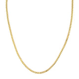 14K Yellow Gold 2.5MM Franco Chain